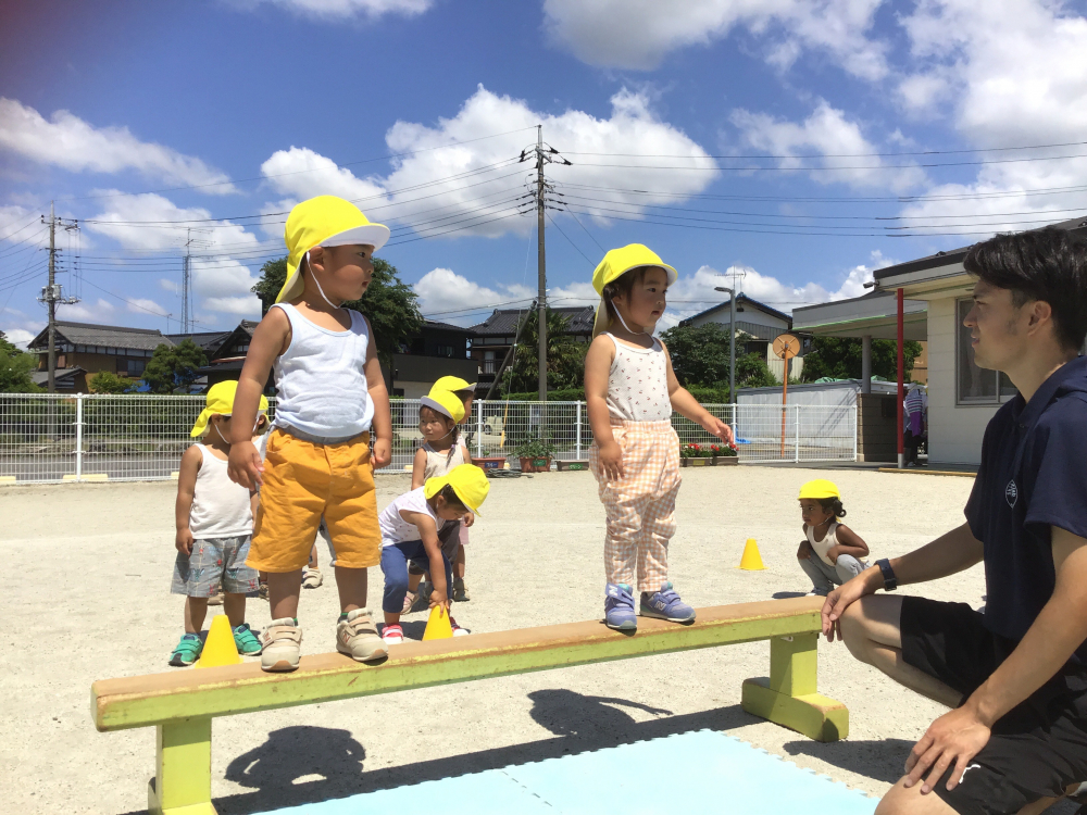 初めての平均台