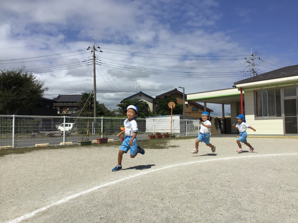 運動会の練習！